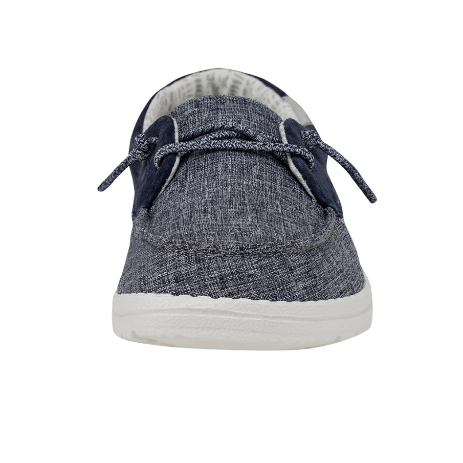 Hei Jätkä Laila Chambray Merensininen