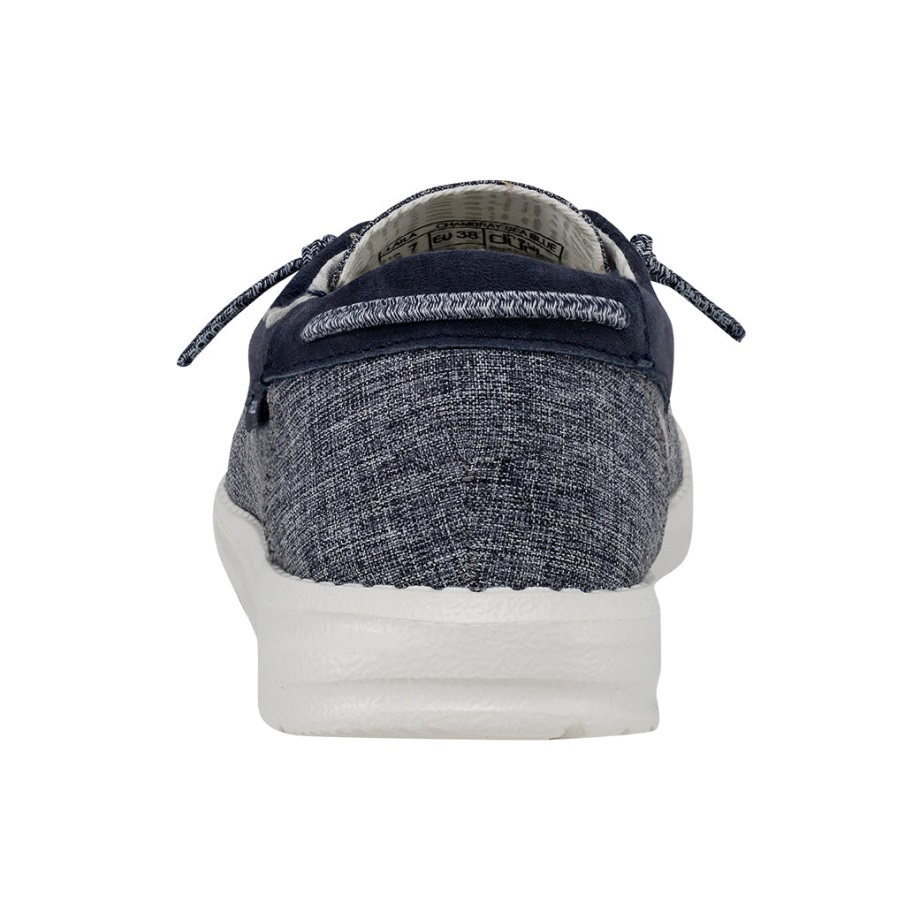 Hei Jätkä Laila Chambray Merensininen