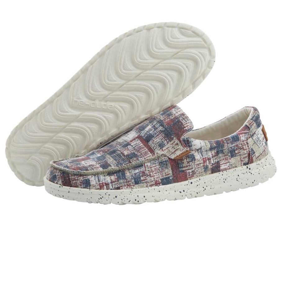 Hei Jätkä Mikka Print Camo Red Blue