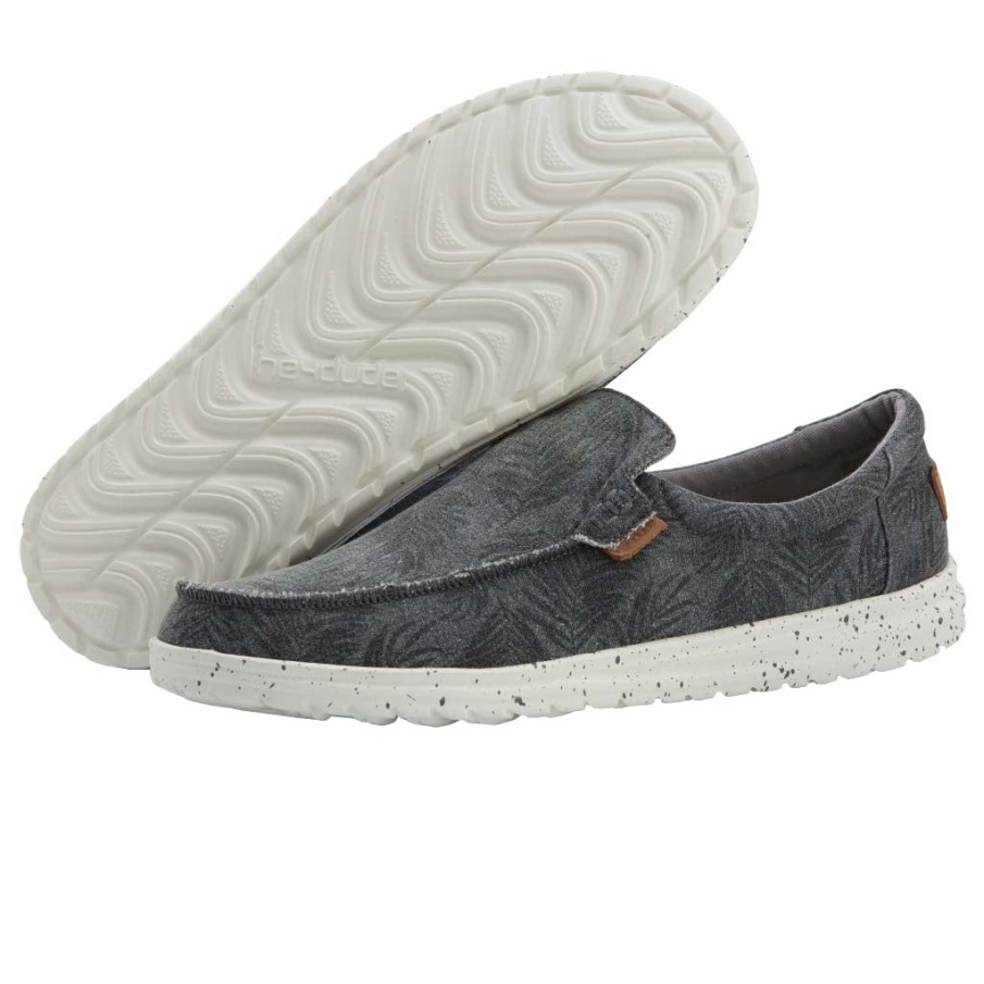 Hei Jätkä Mikka Print Trooppinen Harmaa