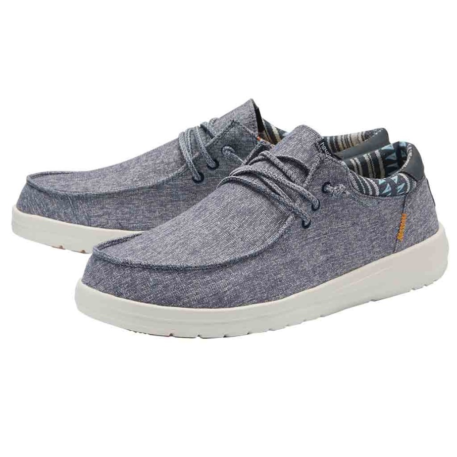 Hei Jätkä Paul Chambray Navy