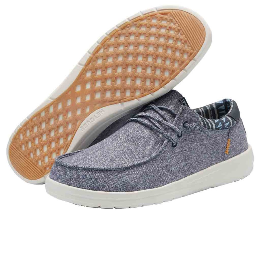 Hei Jätkä Paul Chambray Navy