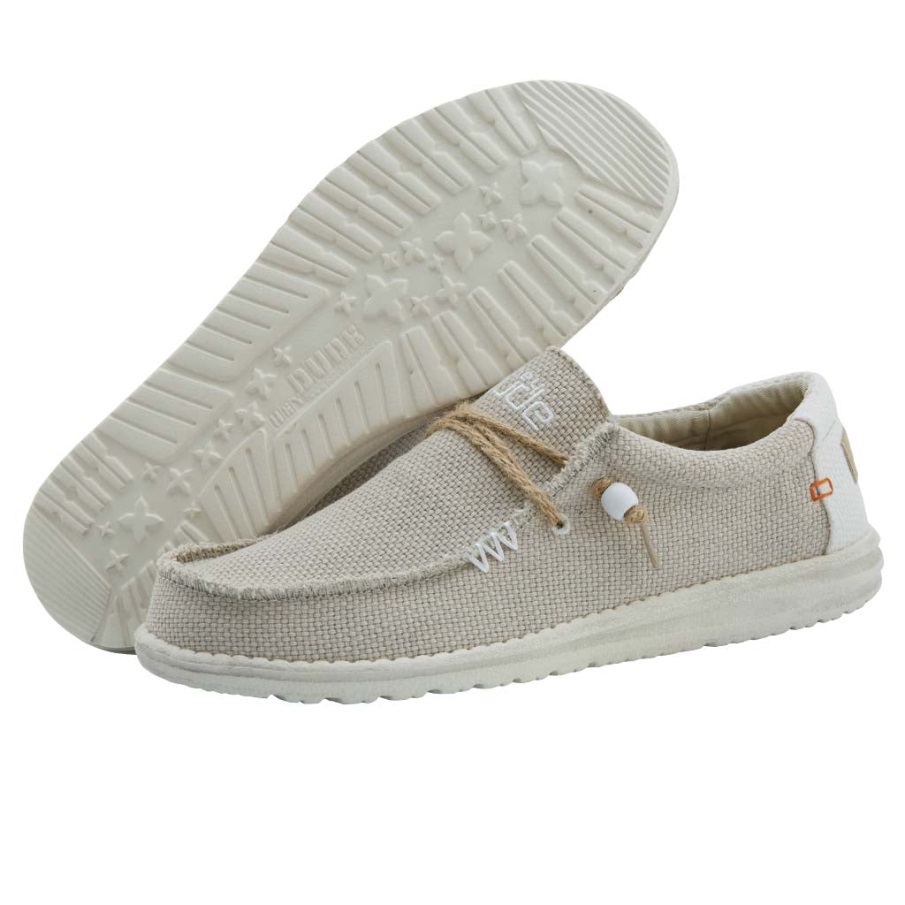 Hei Jätkä Wally Punottu Luonnonvalkoiseksi