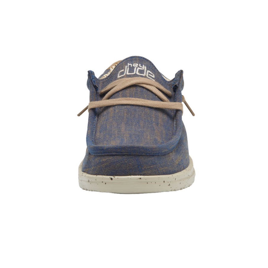 Hey Dude Wally Free Natural Blue