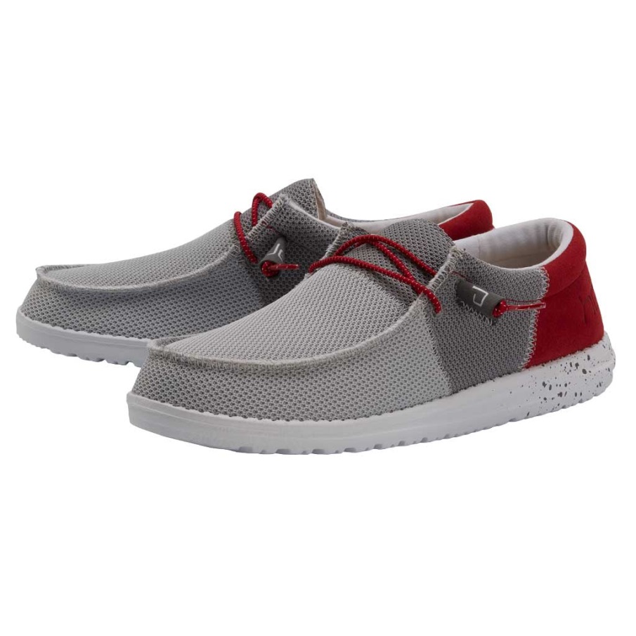 Hei Jätkä Wally Sox Funk Tummanharmaa Punainen