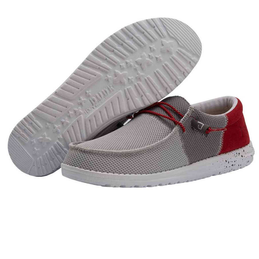 Hei Jätkä Wally Sox Funk Tummanharmaa Punainen