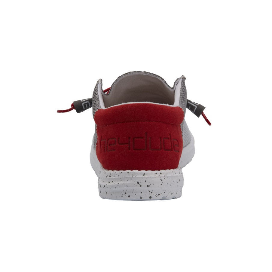 Hei Jätkä Wally Sox Funk Tummanharmaa Punainen