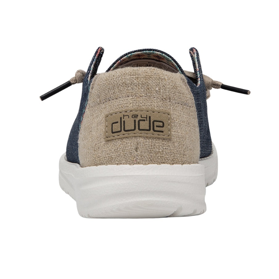 Hei Jätkä Wendy Boho Harmaa Valtamerensininen