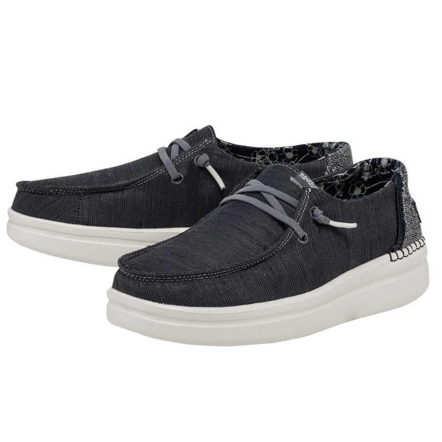 Hei Jätkä Wendy Nousu Chambray Grafiitinsininen