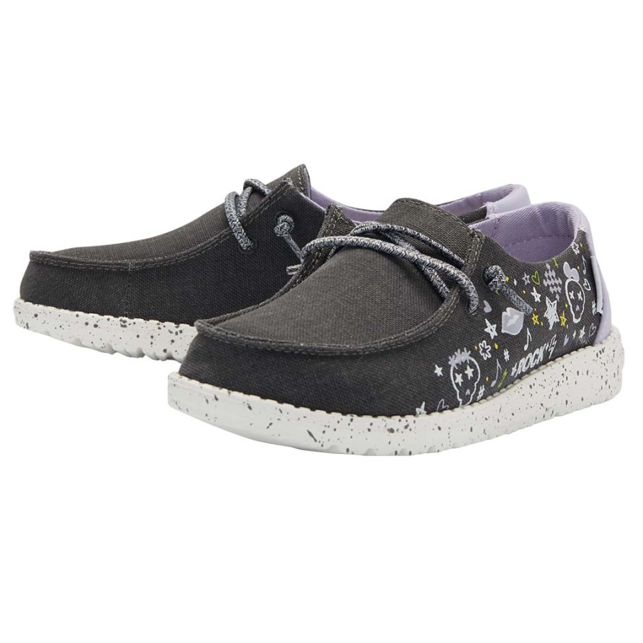 Hei Jätkä Wendy Nuoriso Doodle Musta