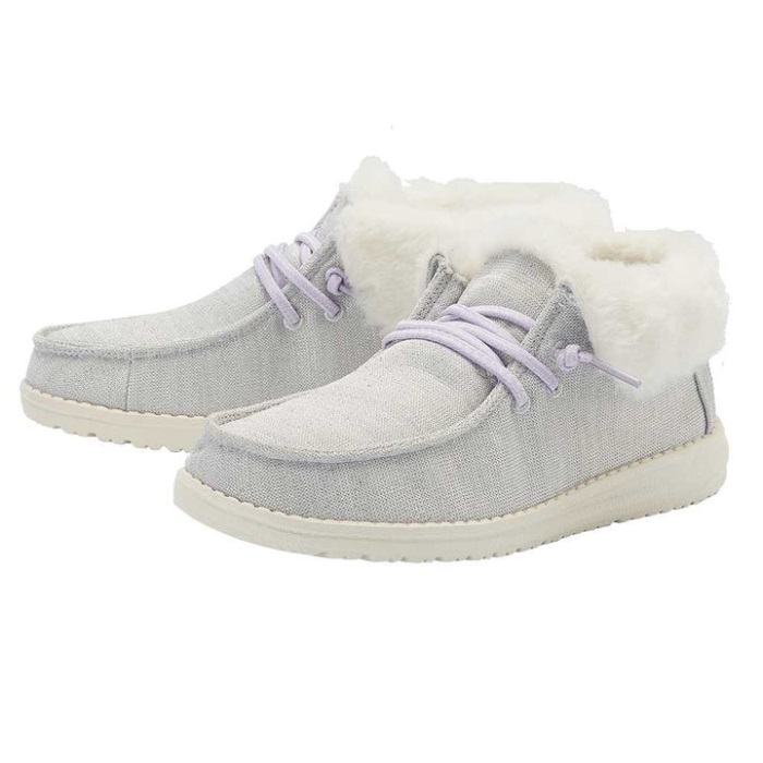 Britt Youth Stretch Fleece Valkoinen Hey Dude