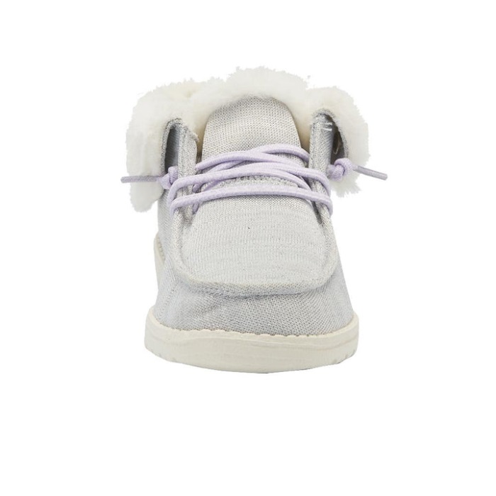 Britt Youth Stretch Fleece Valkoinen Hey Dude