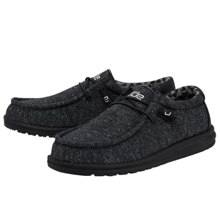 Hei Jätkä Musta Melange Wally Stretch