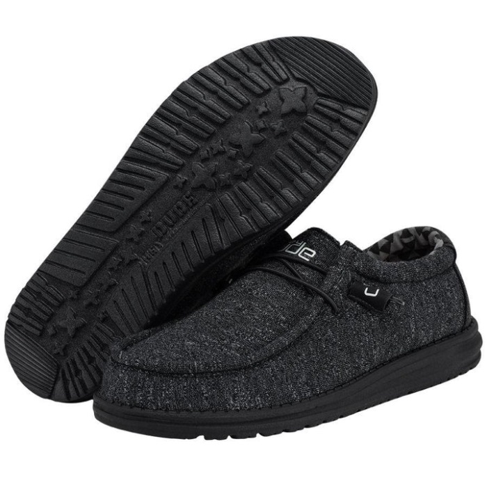 Hei Jätkä Musta Melange Wally Stretch