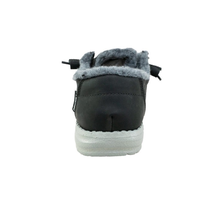 Hei Jätkä Musta Wendy Vakosametti Tekoturkista