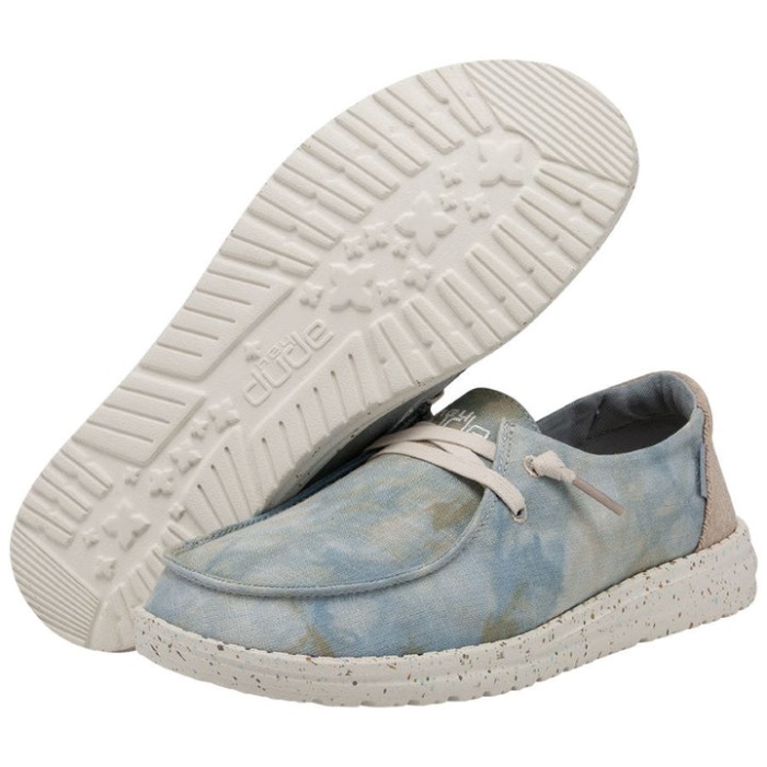 Hey Dude Dawn Blue Wendy Tie Dye