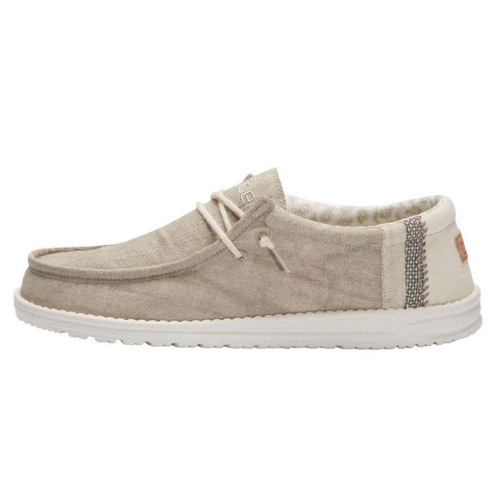 Hey Dude Kokoelma Khaki Wally Break Stitch