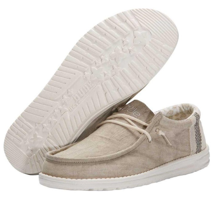 Hey Dude Kokoelma Khaki Wally Break Stitch