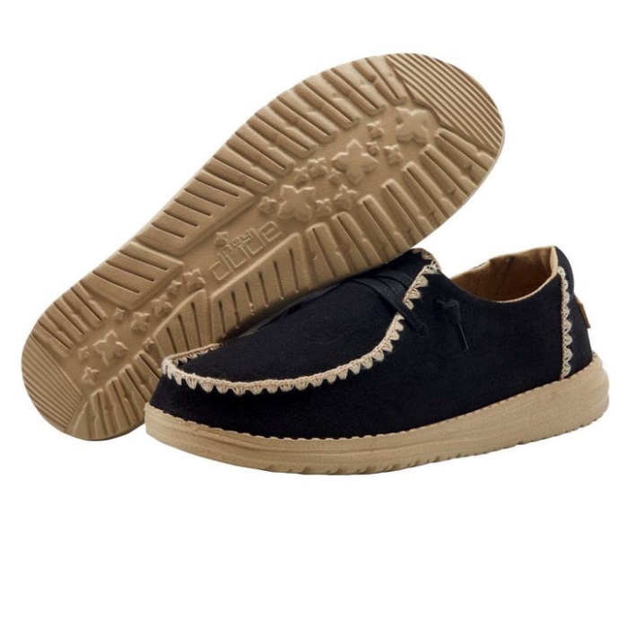 Hei Jätkä Wendy Virkattu Musta