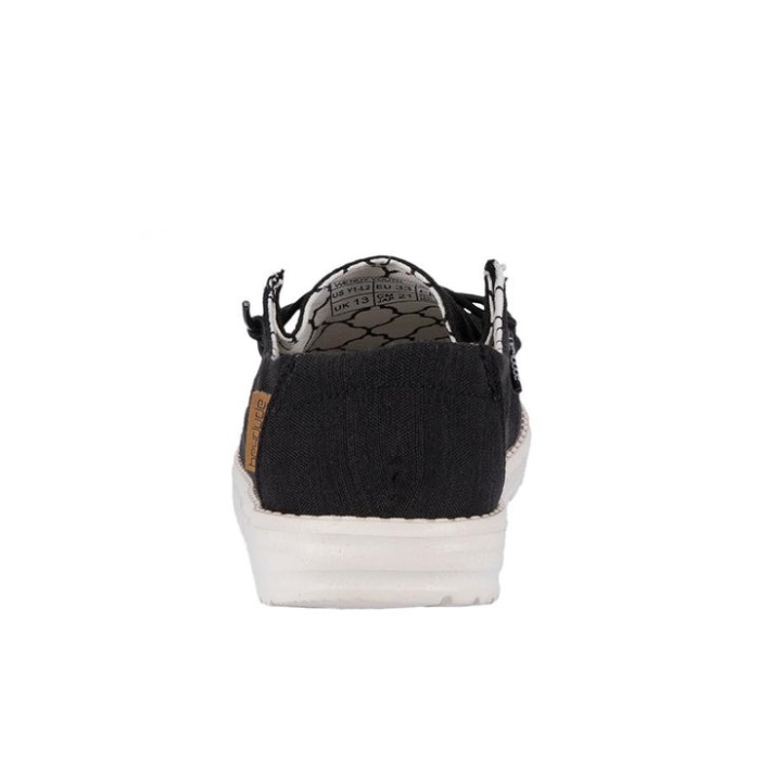 Hei Jätkä Wendy Nuorten Pellava Musta