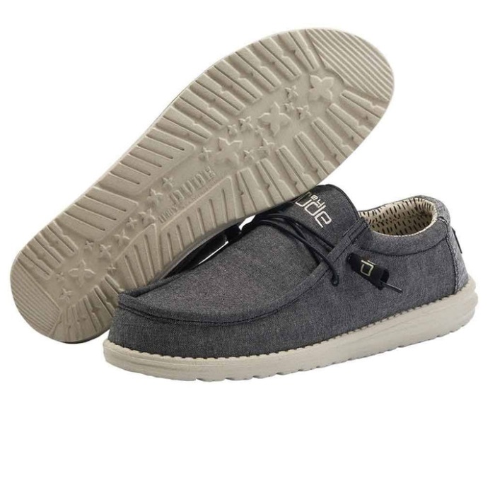 Wally Chambray Musta Hei Jätkä