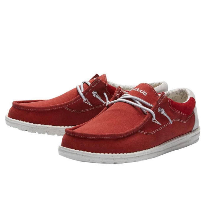 Wally Flow Pompeian Punainen Hei Dude