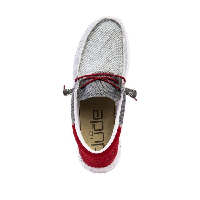 Wally Sox Funk Tummanharmaa Punainen Hei Dude