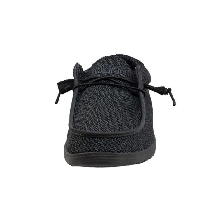Wally Sox Micro Total Black Hey Dude