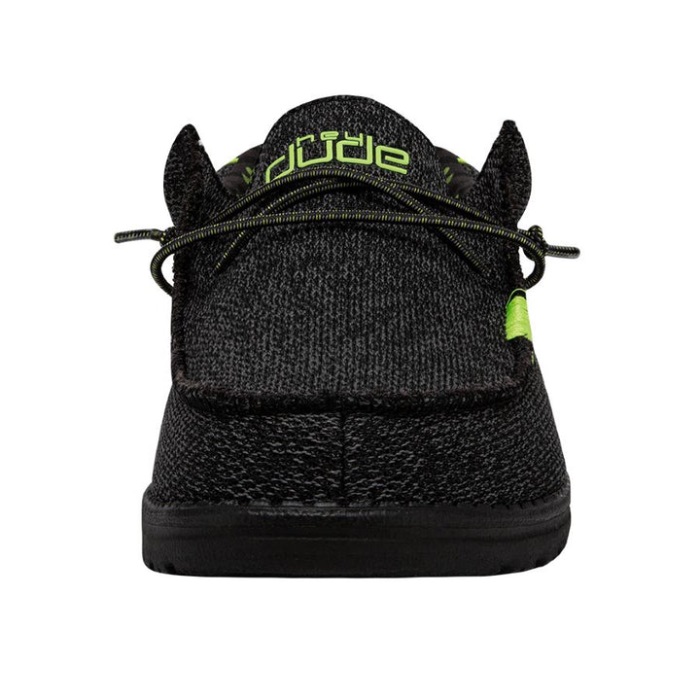 Wally Sox Neon Lime Hei Dude