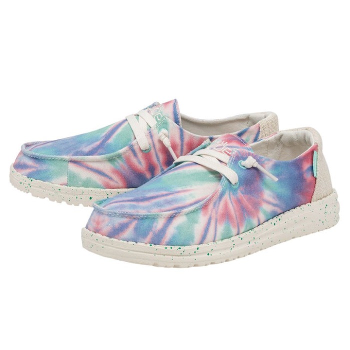 Wendy Tie Dye Rose Candy Hey Dude